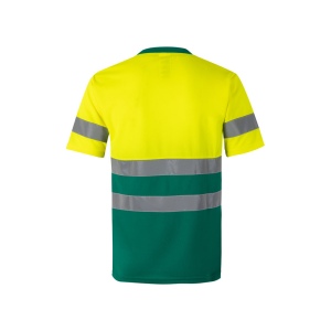 VL BRAHMA LARGE. T-shirt technique bicolore (140g/m²), en polyester (100%) 14