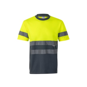 VL BRAHMA LARGE. T-shirt technique bicolore (140g/m²), en polyester (100%) 3