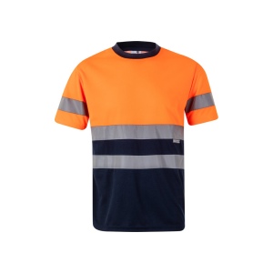 VL BRAHMA LARGE. T-shirt technique bicolore (140g/m²), en polyester (100%) 5