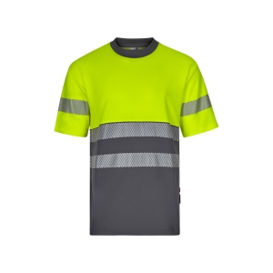 VL BASTET. T-shirt piqué bicolore (150g/m²), en coton (55%) et polyester (45%) 3