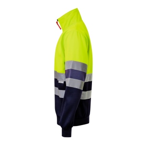VL THOR. Sweatshirt bicolore (300g/m²) en polyester éponge (100%) 7