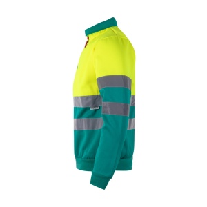 VL THOR. Sweatshirt bicolore (300g/m²) en polyester éponge (100%) 12