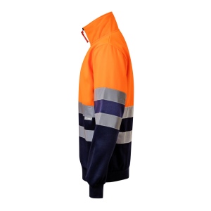 VL THOR. Sweatshirt bicolore (300g/m²) en polyester éponge (100%) 14