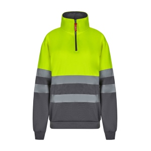VL THOR. Sweatshirt bicolore (300g/m²) en polyester éponge (100%) 3