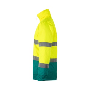 VL THEMIS. Parka bicolore (190g/m²), en polyester (100%), avec enduction PU 15