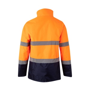 VL THEMIS. Parka bicolore (190g/m²), en polyester (100%), avec enduction PU 18