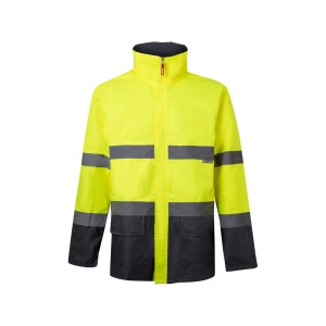 VL THEMIS. Parka bicolore (190g/m²), en polyester (100%), avec enduction PU 3