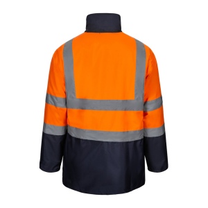 VL JUNO. Parka 4 en 1 bicolore (180g/m²), en polyester (100%), avec finition PU 16
