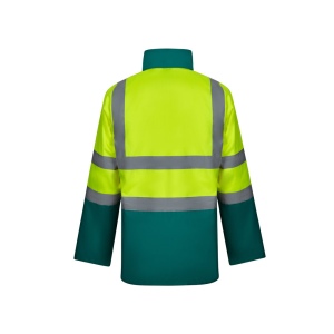 VL JUNO. Parka 4 en 1 bicolore (180g/m²), en polyester (100%), avec finition PU 12
