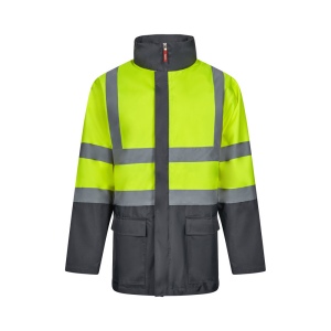 VL JUNO. Parka 4 en 1 bicolore (180g/m²), en polyester (100%), avec finition PU 3