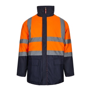 VL JUNO. Parka 4 en 1 bicolore (180g/m²), en polyester (100%), avec finition PU 5