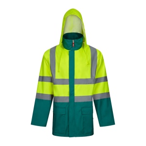 VL JUNO LARGE. Parka 4 en 1 bicolore (180g/m²), en polyester (100%) avec finition PU 17