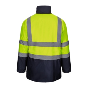 VL JUNO LARGE. Parka 4 en 1 bicolore (180g/m²), en polyester (100%) avec finition PU 7