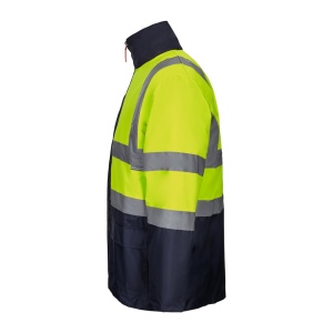 VL JUNO LARGE. Parka 4 en 1 bicolore (180g/m²), en polyester (100%) avec finition PU 8