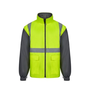 VL JUNO LARGE. Parka 4 en 1 bicolore (180g/m²), en polyester (100%) avec finition PU 14