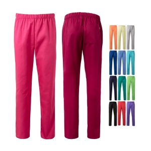 VL APHRODITE. Pantalon sergé (190g/m²), en coton (35%) et polyester (65%)