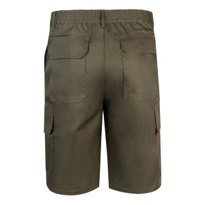VL CHIONE. Bermuda sergé, multipoches (200g/m²), en coton (35%) et polyester (65%) 34