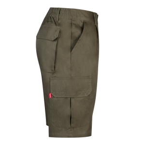 VL CHIONE. Bermuda sergé, multipoches (200g/m²), en coton (35%) et polyester (65%) 36