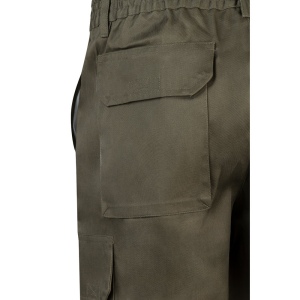 VL CHIONE. Bermuda sergé, multipoches (200g/m²), en coton (35%) et polyester (65%) 38