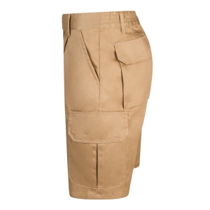 VL CHIONE. Bermuda sergé, multipoches (200g/m²), en coton (35%) et polyester (65%) 40
