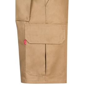 VL CHIONE. Bermuda sergé, multipoches (200g/m²), en coton (35%) et polyester (65%) 42