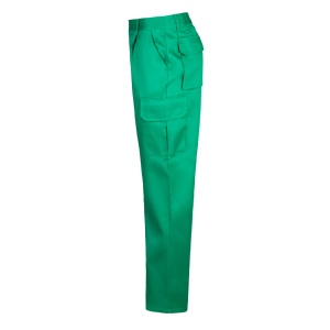 VL MABON. Pantalon sergé, multipoches (200g/m²), en coton (35%) et polyester (65%) 32