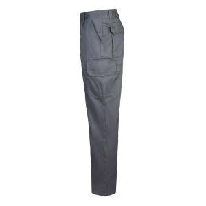 VL MABON. Pantalon sergé, multipoches (200g/m²), en coton (35%) et polyester (65%) 36