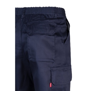 VL MABON. Pantalon sergé, multipoches (200g/m²), en coton (35%) et polyester (65%) 58