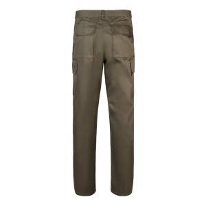 VL MABON. Pantalon sergé, multipoches (200g/m²), en coton (35%) et polyester (65%) 59