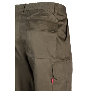VL MABON. Pantalon sergé, multipoches (200g/m²), en coton (35%) et polyester (65%) 63