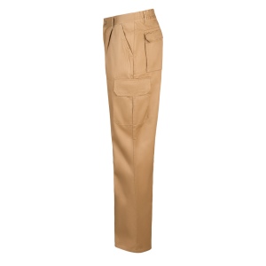 VL MABON. Pantalon sergé, multipoches (200g/m²), en coton (35%) et polyester (65%) 65
