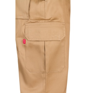 VL MABON. Pantalon sergé, multipoches (200g/m²), en coton (35%) et polyester (65%) 67