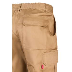 VL MABON. Pantalon sergé, multipoches (200g/m²), en coton (35%) et polyester (65%) 68