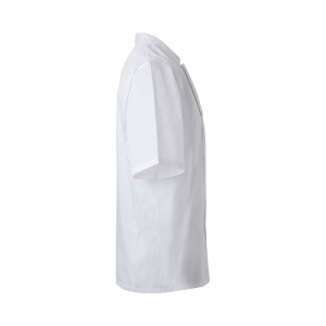 VL DURGA. Veste de cuisine à manches courtes en popeline (110g/m²), en coton (35%) et polyester (65%) 8