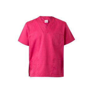 VL ILLAPA. Tunique en sergé (190g/m²) à manches courtes, en polyester (65%) et coton (35%) 2