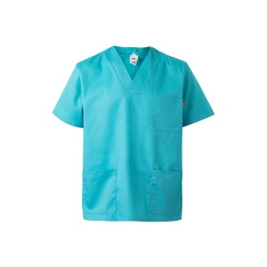 VL ILLAPA. Tunique en sergé (190g/m²) à manches courtes, en polyester (65%) et coton (35%) 12