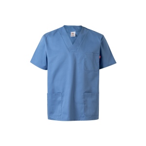 VL ILLAPA. Tunique en sergé (190g/m²) à manches courtes, en polyester (65%) et coton (35%) 14