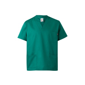 VL ILLAPA. Tunique en sergé (190g/m²) à manches courtes, en polyester (65%) et coton (35%) 6