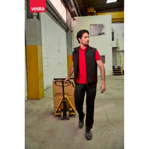 VL VARUNA. Gilet soft shell (280g/m²), avec doublure polaire, en polyester (94%) et élasthanne (6%) 8