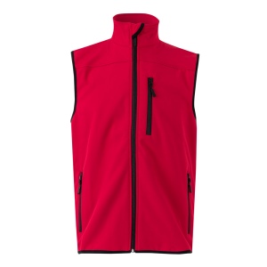 VL VARUNA. Gilet soft shell (280g/m²), avec doublure polaire, en polyester (94%) et élasthanne (6%) 3