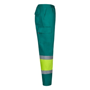 VL ARTEMIS. Pantalon bicolore en sergé (190g/m²), en coton (20%) et polyester (80%) 15