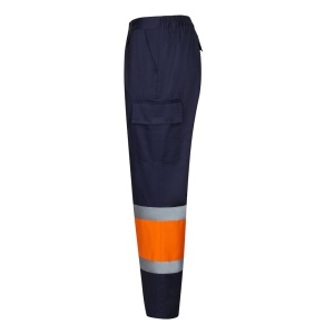 VL ARTEMIS. Pantalon bicolore en sergé (190g/m²), en coton (20%) et polyester (80%) 19