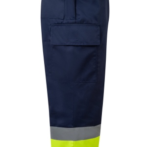 VL ARTEMIS. Pantalon bicolore en sergé (190g/m²), en coton (20%) et polyester (80%) 9