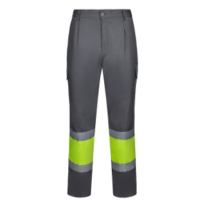 VL ARTEMIS. Pantalon bicolore en sergé (190g/m²), en coton (20%) et polyester (80%) 3
