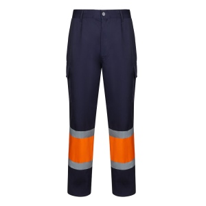 VL ARTEMIS. Pantalon bicolore en sergé (190g/m²), en coton (20%) et polyester (80%) 5