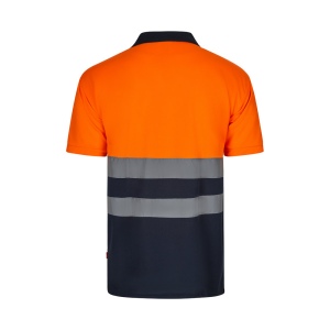 VL FORTUNA. Polo Bird-eye (140g/m²) à manches courtes, en polyester (100%) 13