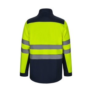 VL HESTIA LARGE. Veste soft shell bicolore (280g/m²), doublée polaire et membrane TPU, en polyester (96%) et élasthanne (4%) 6