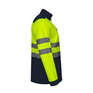 VL HESTIA LARGE. Veste soft shell bicolore (280g/m²), doublée polaire et membrane TPU, en polyester (96%) et élasthanne (4%) 8
