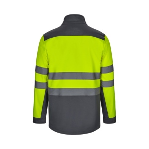 VL HESTIA LARGE. Veste soft shell bicolore (280g/m²), doublée polaire et membrane TPU, en polyester (96%) et élasthanne (4%) 11