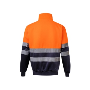 VL THOR LARGE. Sweatshirt bicolore (300g/m²) en polyester éponge (100%) 13